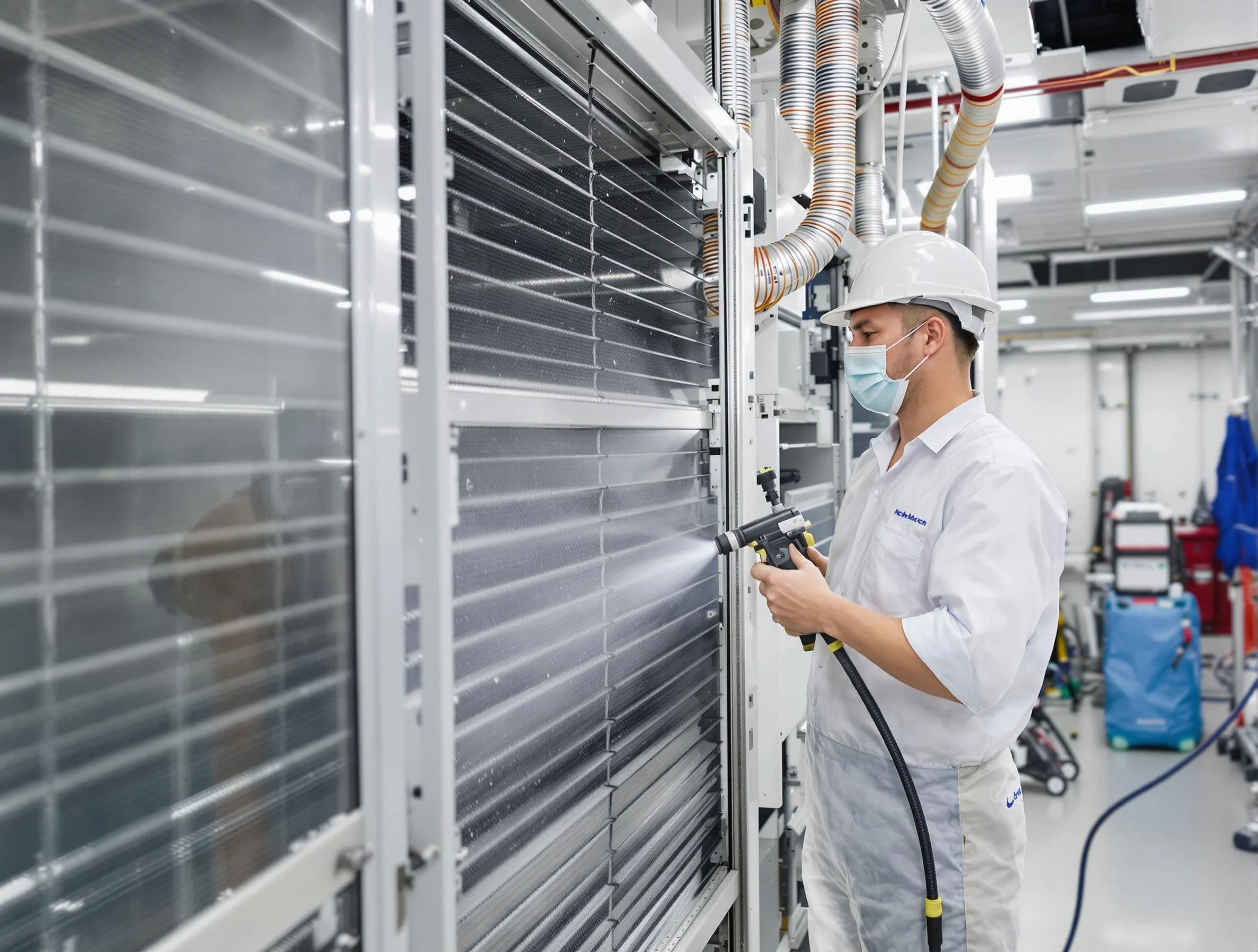 Professional AC coil cleaning by Ogden Air Duct Cleaning in Ogden