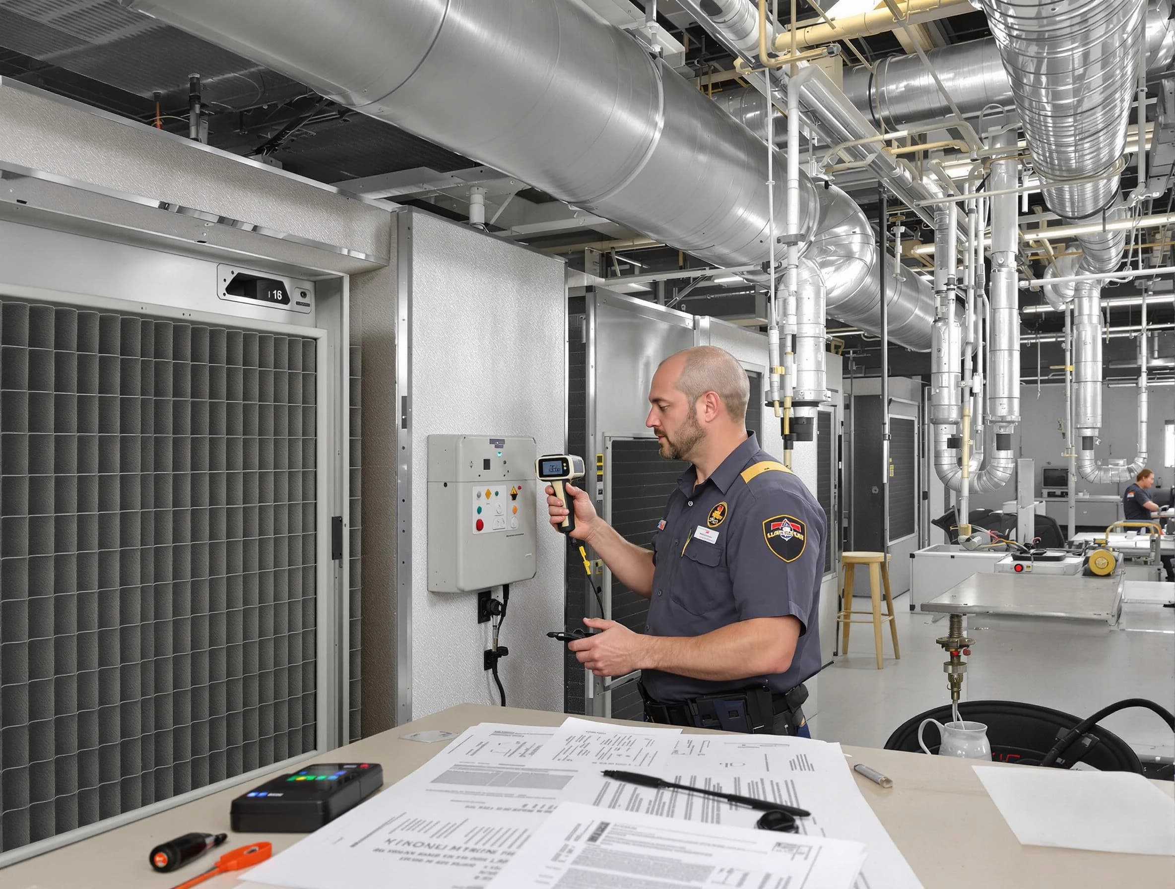 Professional filter system inspection by Ogden Air Duct Cleaning in Ogden