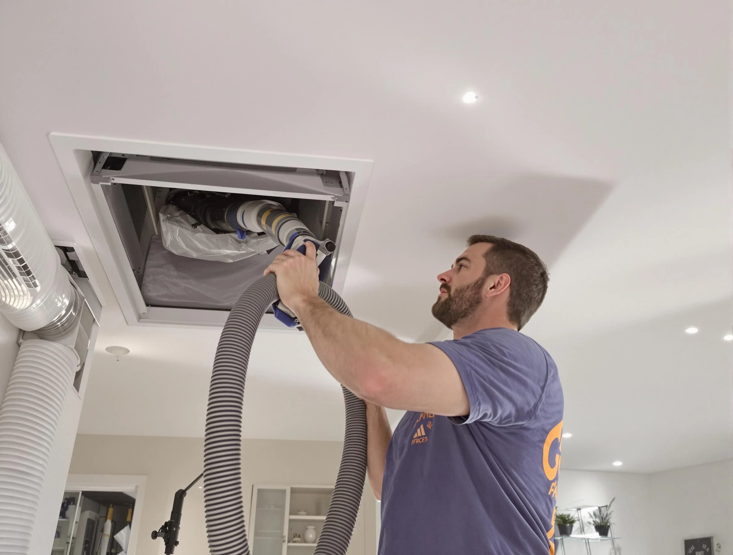 Precision indoor duct cleaning by Ogden Air Duct Cleaning in Ogden