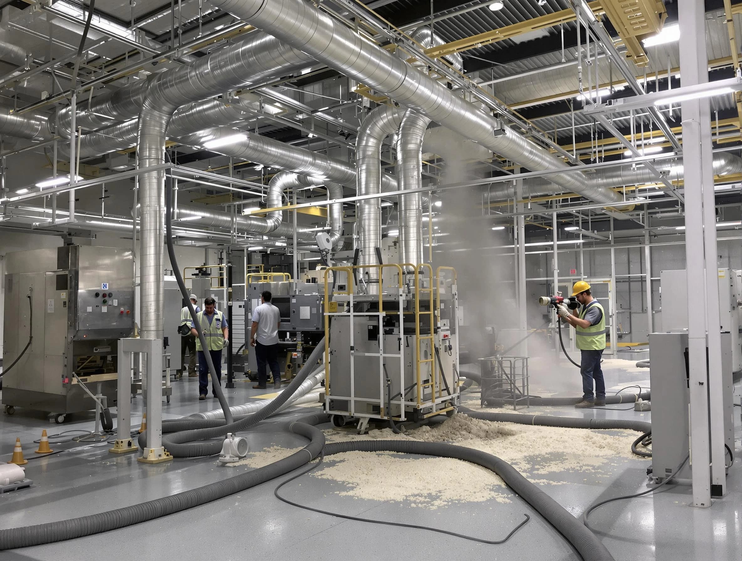 Heavy-duty industrial duct cleaning by Ogden Air Duct Cleaning in Ogden