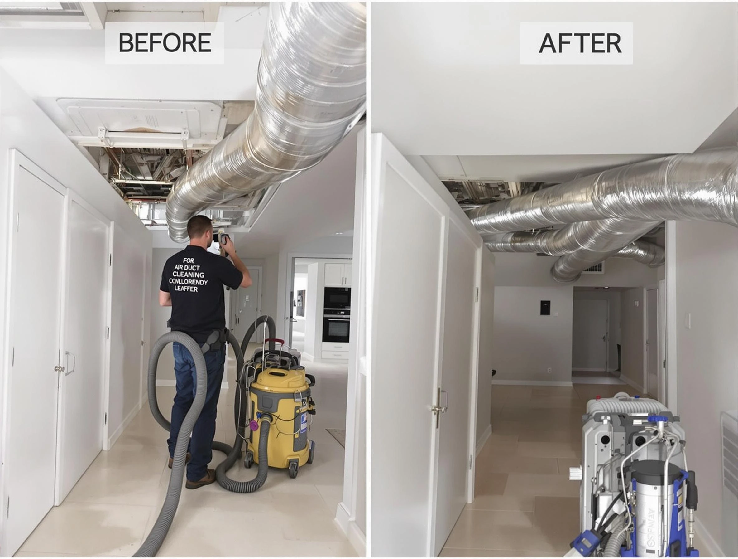 Ogden Air Duct Cleaning professional performing thorough air duct cleaning in Ogden