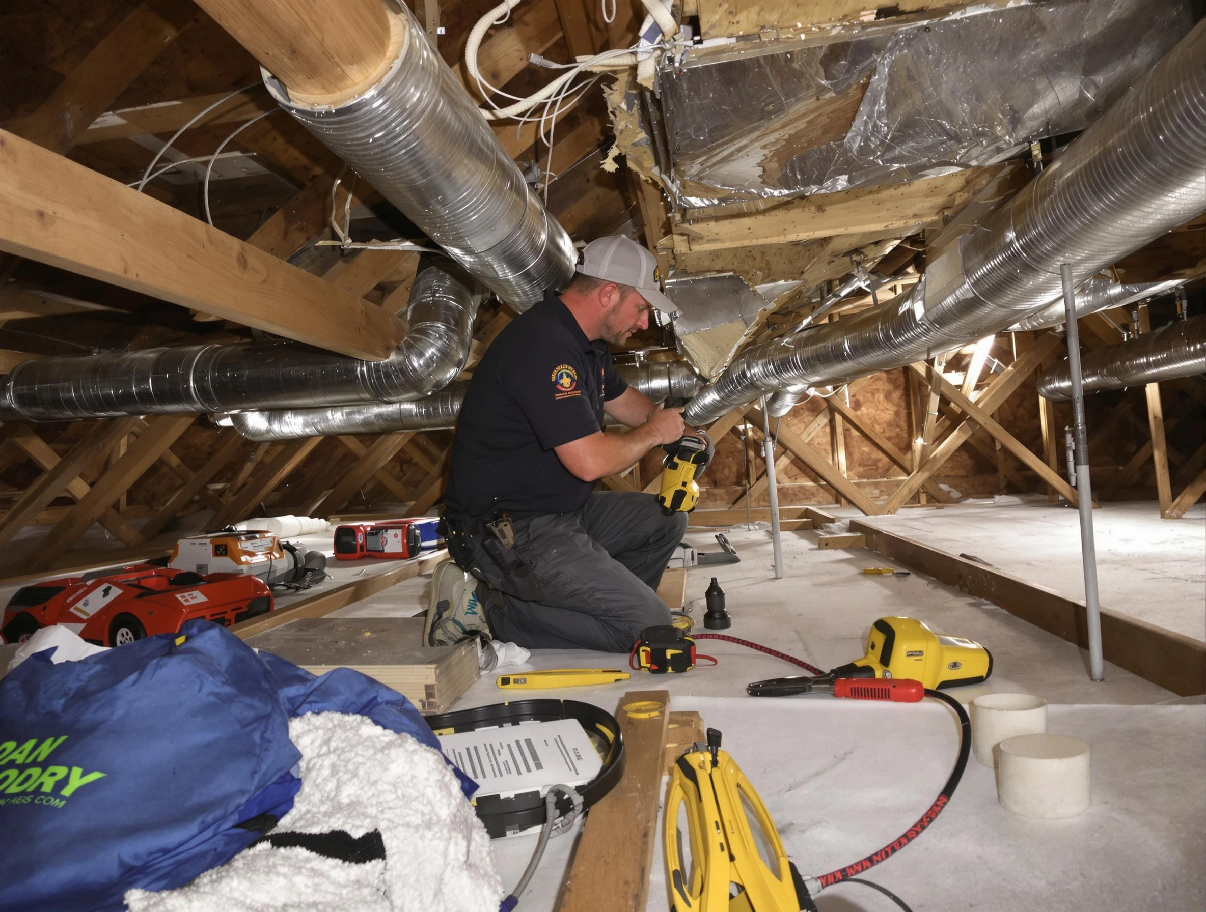 Professional air duct repair by Ogden Air Duct Cleaning in Ogden