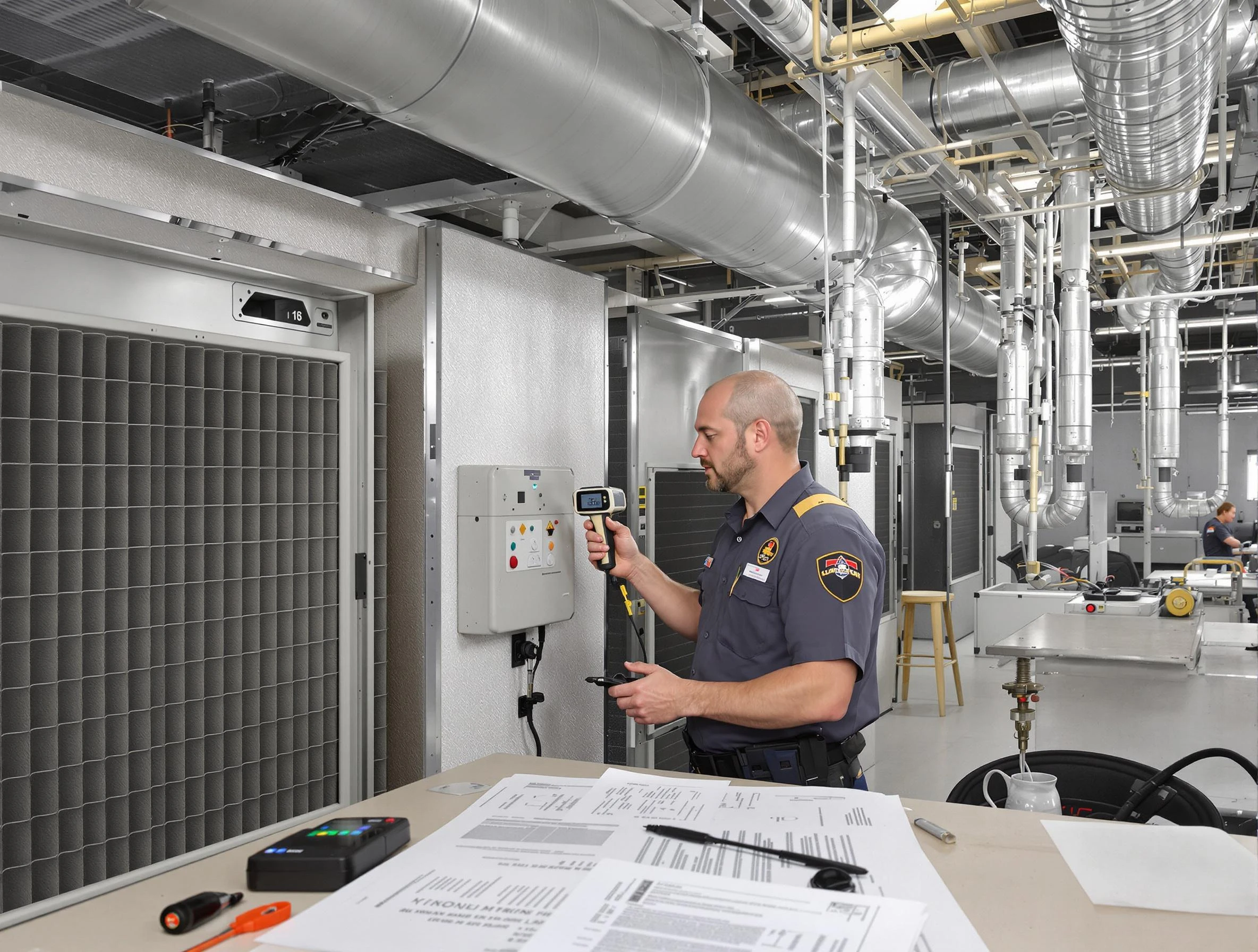 Professional filter system inspection by Ogden Air Duct Cleaning in Ogden