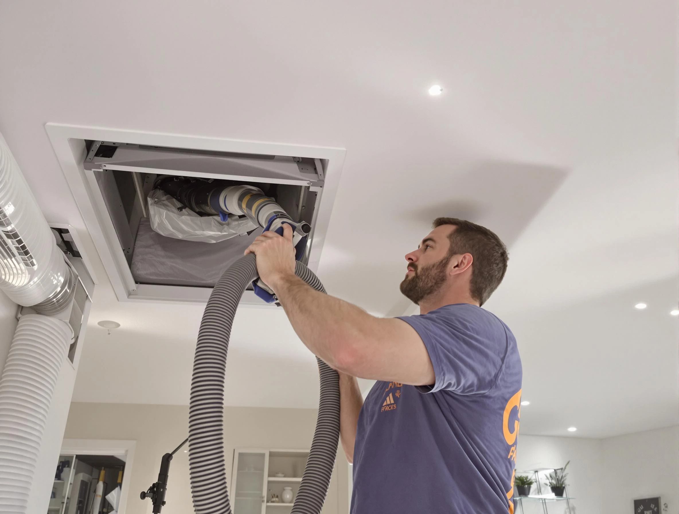 Precision indoor duct cleaning by Ogden Air Duct Cleaning in Ogden