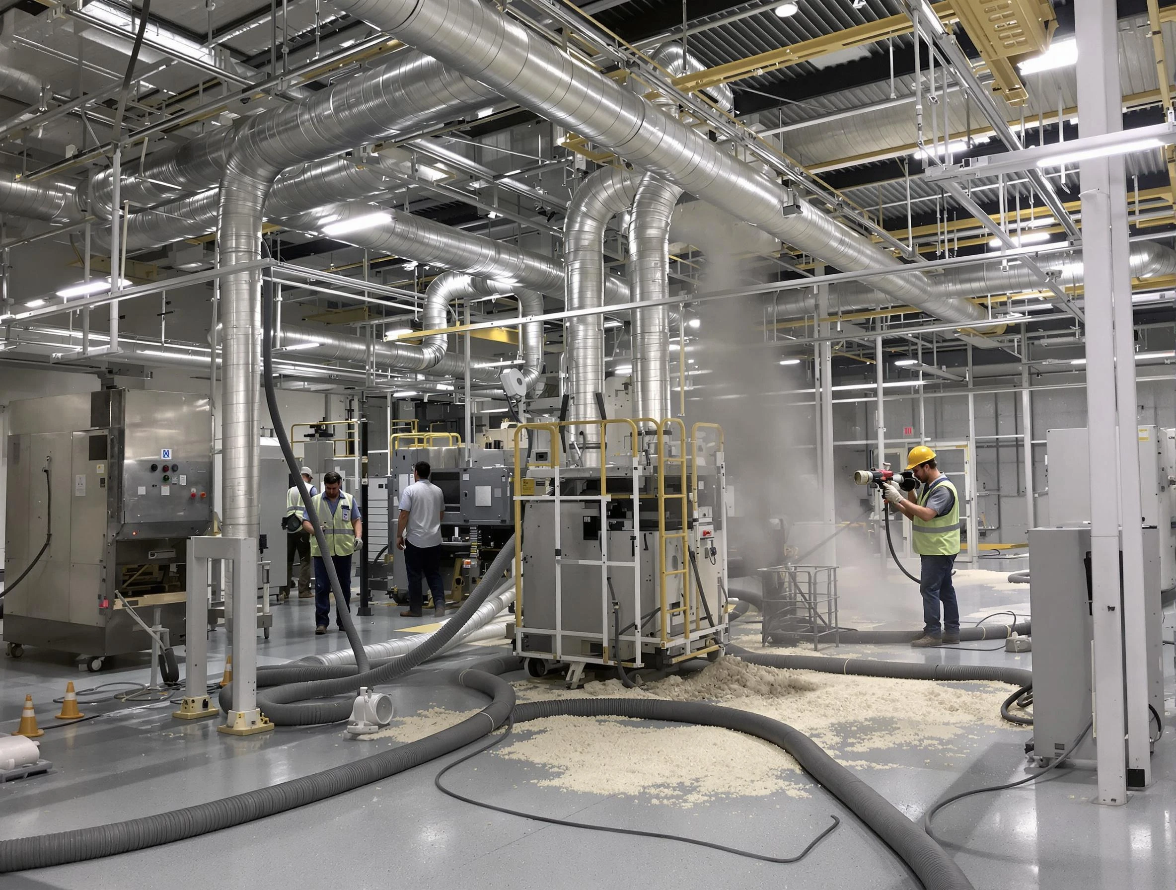 Heavy-duty industrial duct cleaning by Ogden Air Duct Cleaning in Ogden